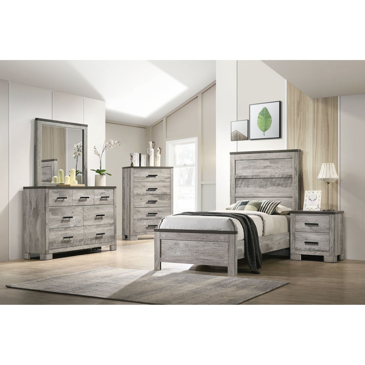 Millers Cove Twin 3PC Bedroom Set