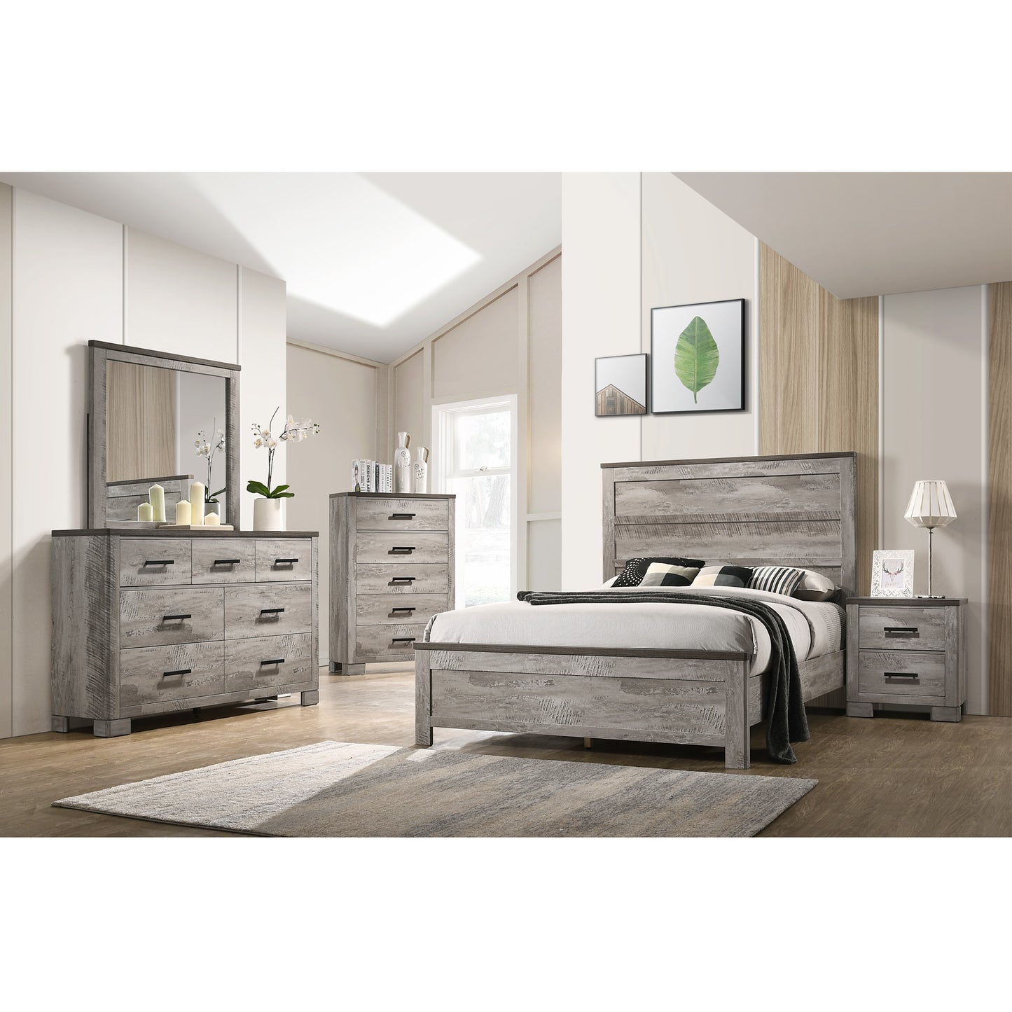 Millers Cove Full 4PC Bedroom Set