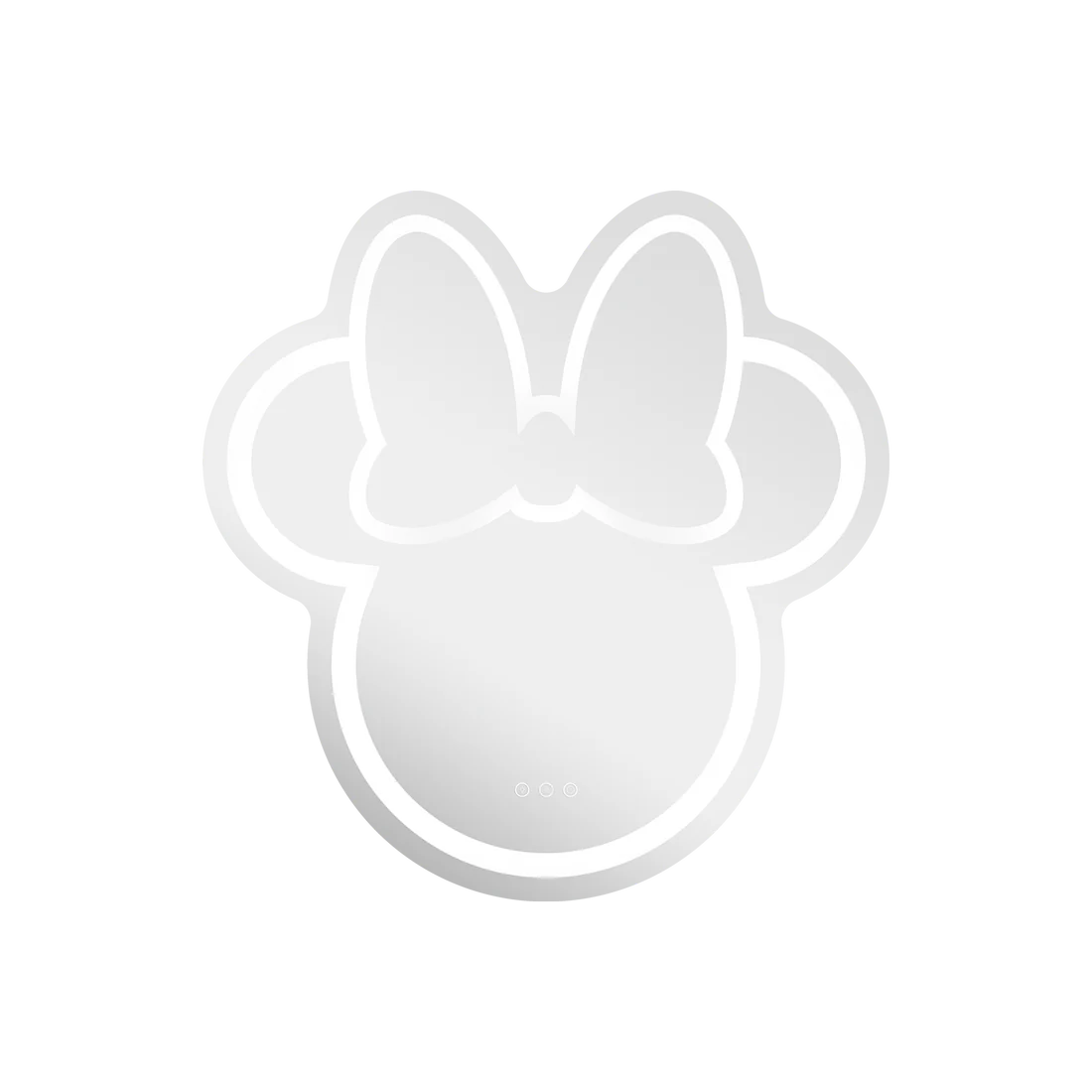 Espejo de pared LED de Mickey Mouse