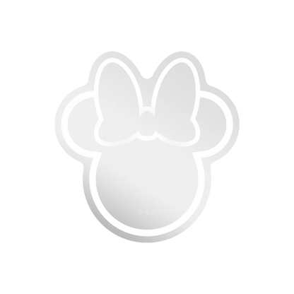 Espejo de pared LED de Mickey Mouse