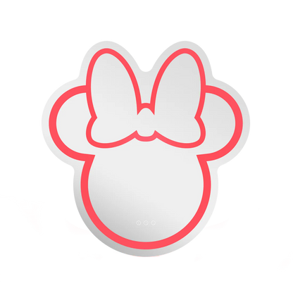 Espejo de pared LED de Mickey Mouse