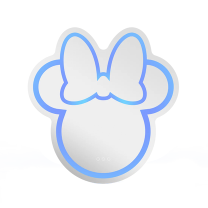 Espejo de pared LED de Mickey Mouse