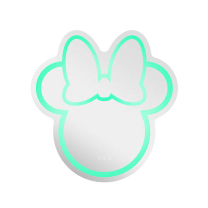 Espejo de pared LED de Mickey Mouse