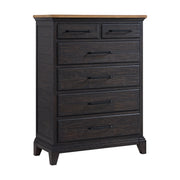Montrose King Storage 3PC Bedroom Set in Espresso & Brown