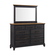 Montrose Queen Storage 5PC Bedroom Set in Espresso & Brown