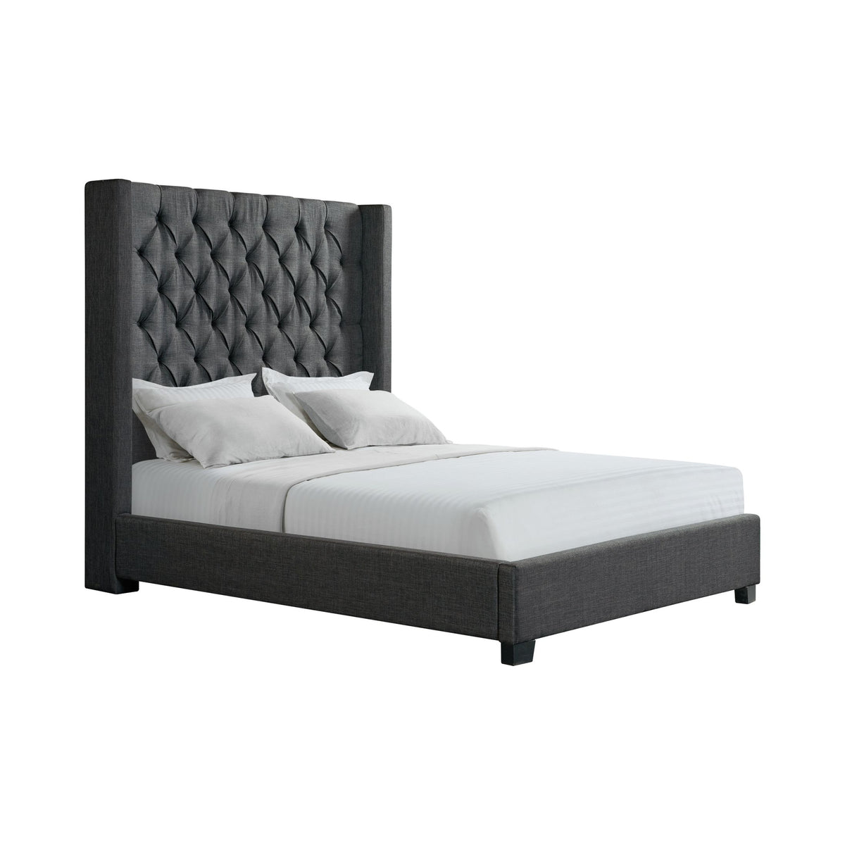 Morrow Queen Bed In Heirloom Charcoal