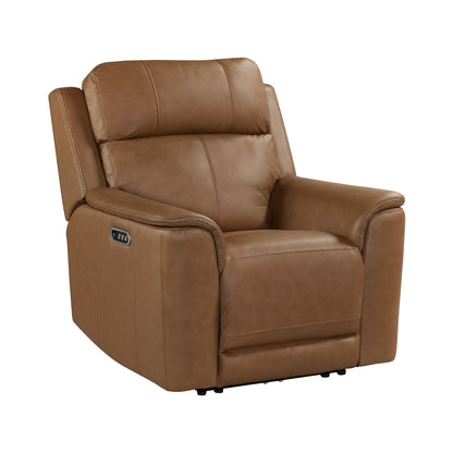 Mustang P3 Recliner In Aline Butternut