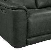 Mustang P3 Loveseat with Console in Aline Anthracite