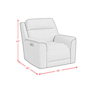 Mustang P3 Recliner in Aline Anthracite