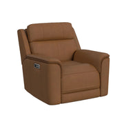Mustang 3PC Living Room Set in Aline Butternut-Sofa, Loveseat & Recliner