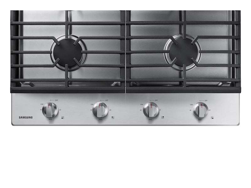 30" Gas Cooktop in Stainless Steel