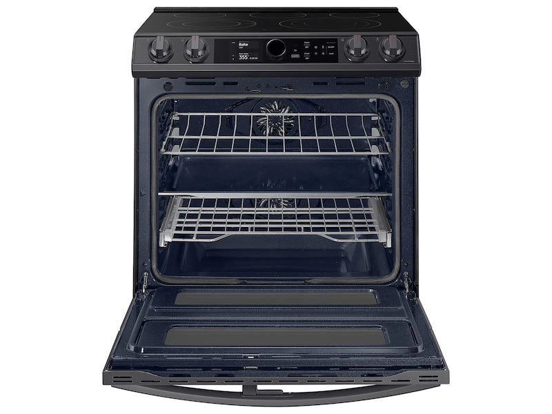 6.3 cu ft. Smart Slide-in Electric Range with Smart Dial, Air Fry, & Flex Duo