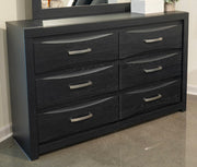 Jeffon Six Drawer Dresser