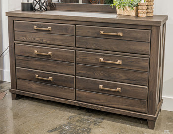 Brazen Valley Six Drawer Dresser