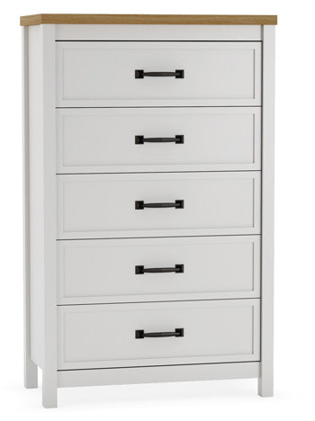 Kerisden Five Drawer Chest