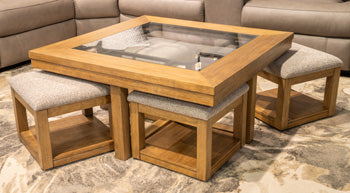 Wittenmyer Cocktail TBL w/4 Stools (5/CN)