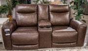 Gravier PWR REC Loveseat/CON/ADJ HDRST