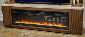 Hadonna XL TV Stand w/Fireplace Option