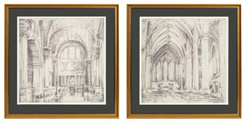 arte de pared Downyard Set (2/CN)
