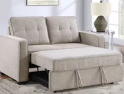 Sofá cama Noah plegable y convertible con almacenamiento