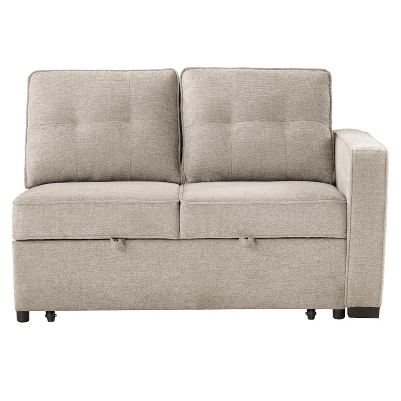 Sofá cama Noah plegable y convertible con almacenamiento