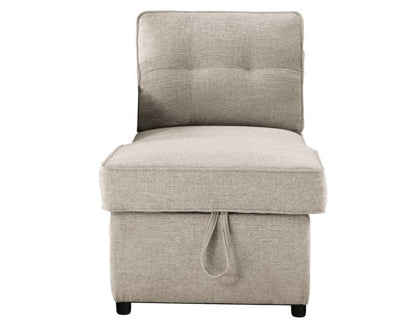 Sofá cama Noah plegable y convertible con almacenamiento