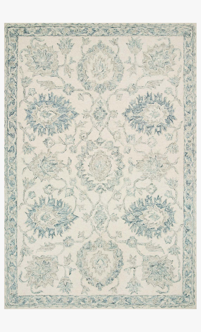 NOR-04 IVORY / BLUE