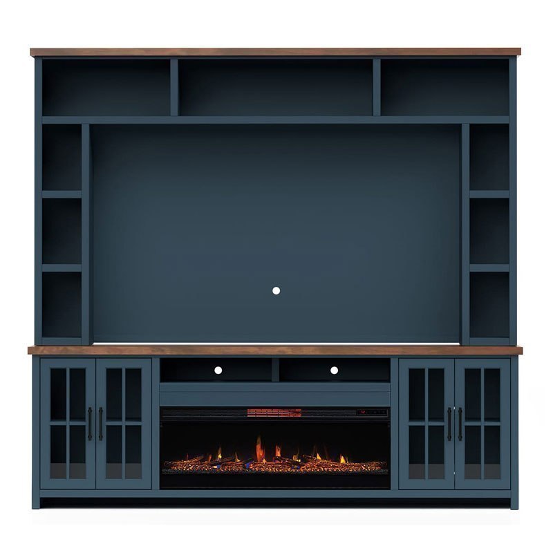 Centro de entretenimiento Nantucket Super Fireplace