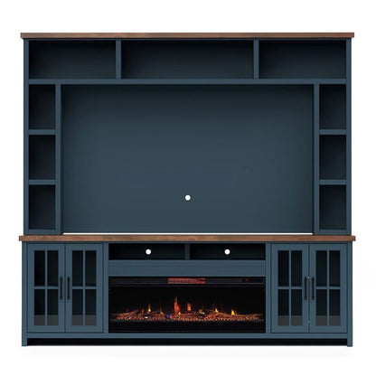 Centro de entretenimiento Nantucket Super Fireplace