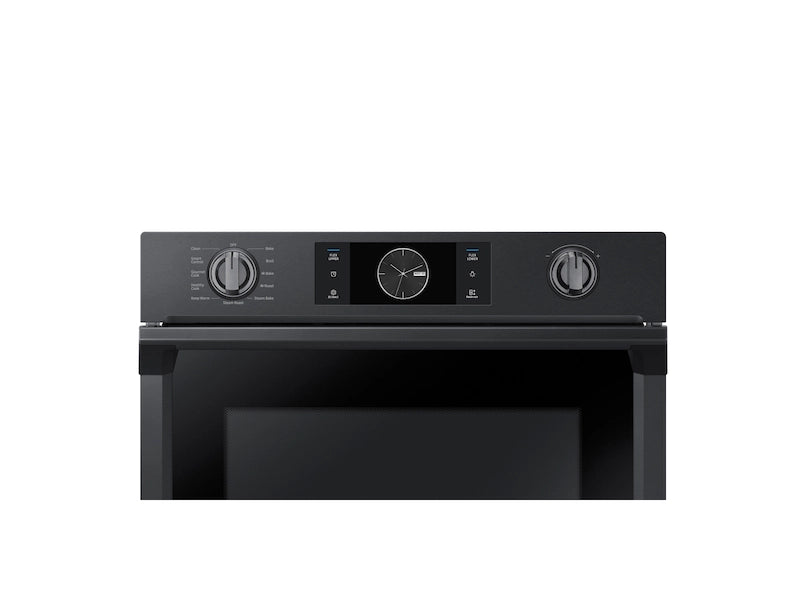 30" Smart Single Wall Oven with Flex Duo™ in Black Stainless Steel