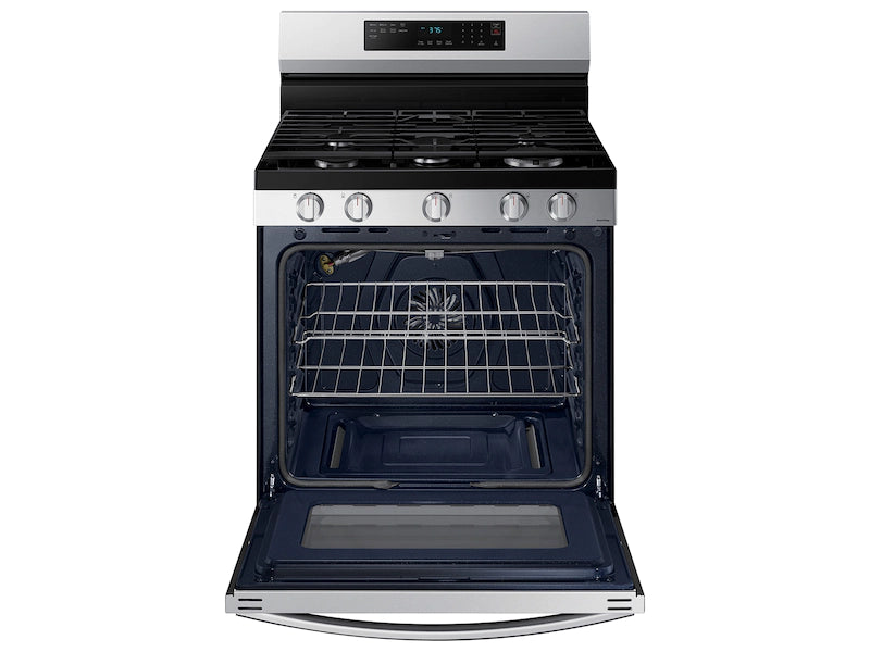 6.0 cu. ft. Smart Freestanding Gas Range with No-Preheat Air Fry & Convection in Stainless Steel