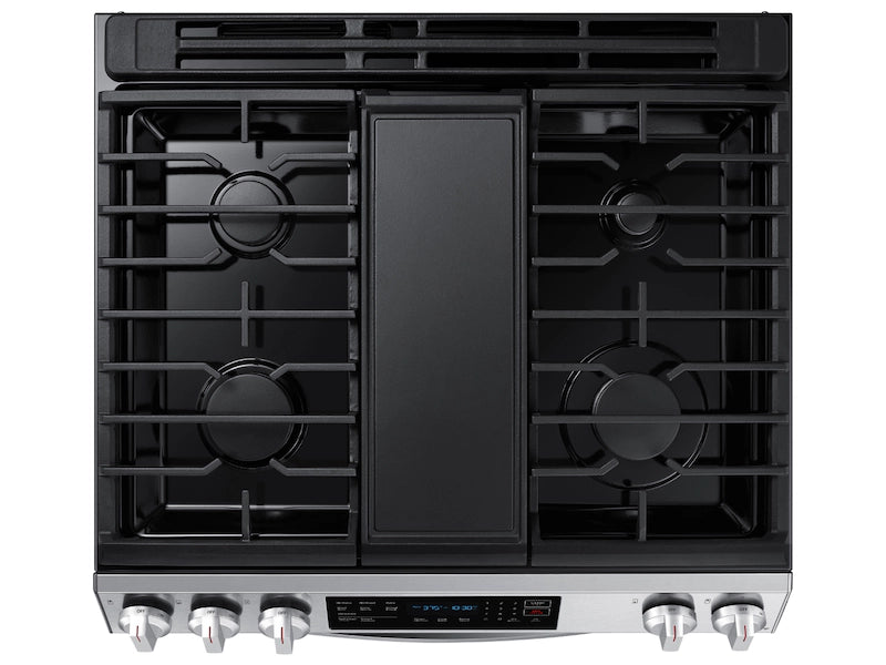 6.0 cu. ft. Smart Slide-in Gas Range with Convection in Stainless Steel