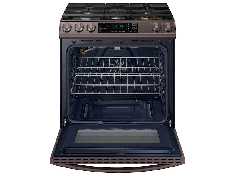 6.0 cu ft. Smart Slide-in Gas Range with Air Fry in Tuscan Stainless Steel