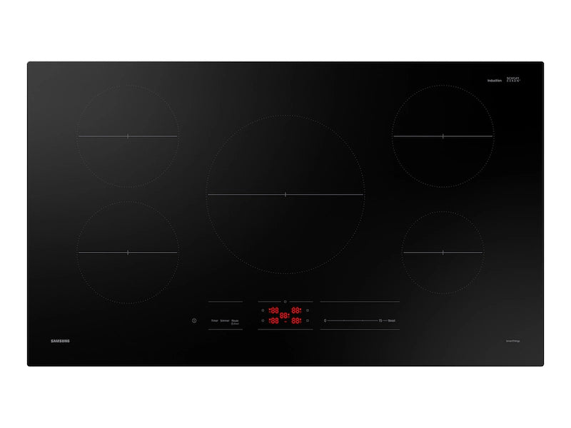 36" Smart Induction Cooktop with Wi-Fi in Black