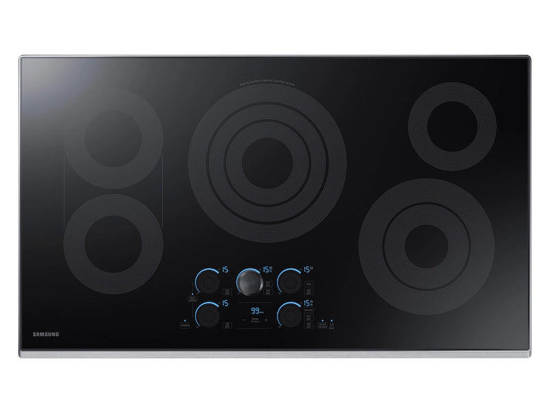 36" Smart Electric Cooktop with Sync Elements in Stainless Steel