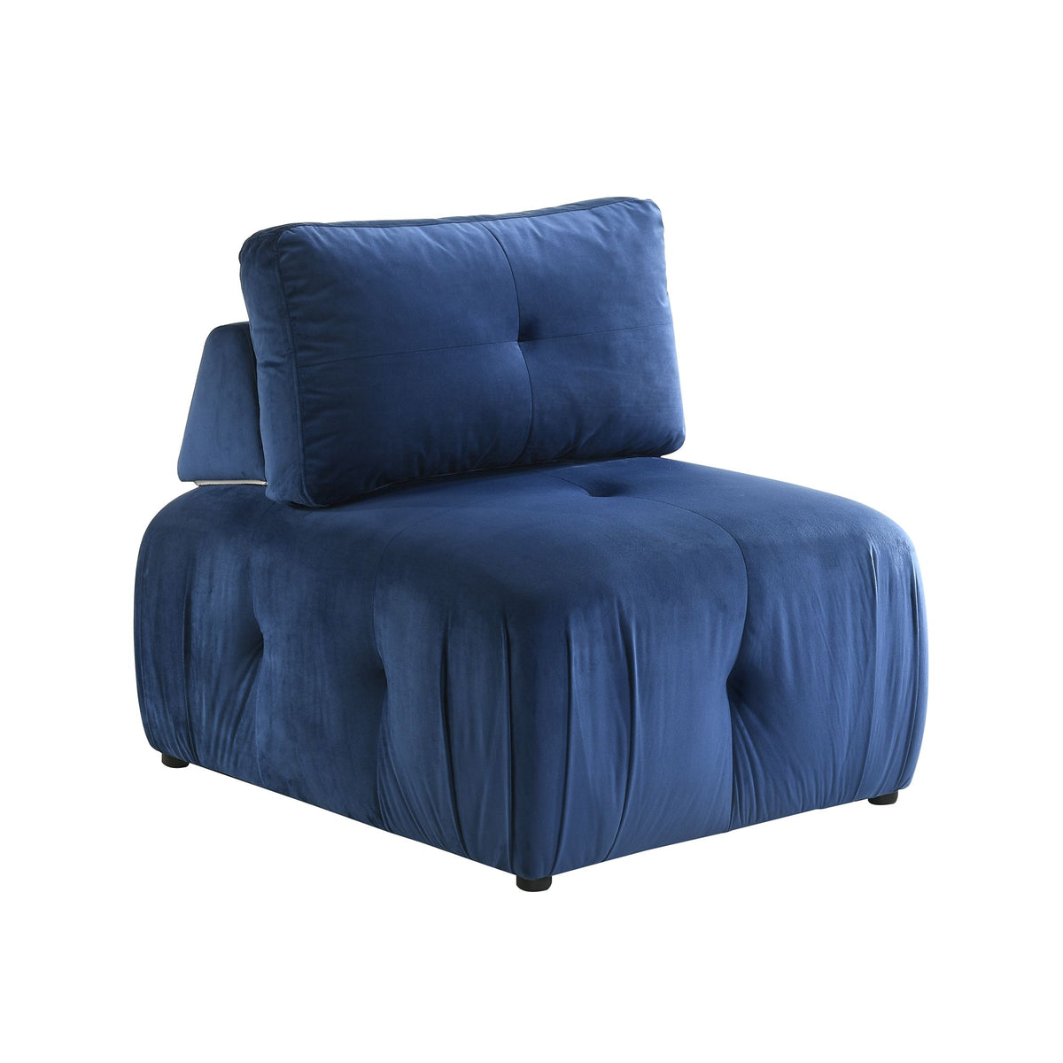Nahla Modular Chair In Marine Dark Blue