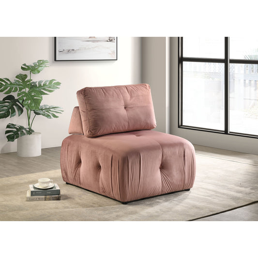 Nahla Modular Chair in Marine Rose