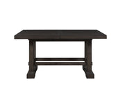 Mesa de mostrador Napa de 108 pulgadas con 2 hojas de 18 pulgadas 