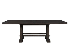 Mesa de mostrador Napa de 108 pulgadas con 2 hojas de 18 pulgadas 