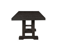 Mesa de mostrador Napa de 108 pulgadas con 2 hojas de 18 pulgadas 