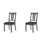 Nathan Fan Back Chair W/Pu Seat (2 Per Pack)