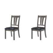 Nathan Fan Back Chair W/Pu Seat (2 Per Pack)