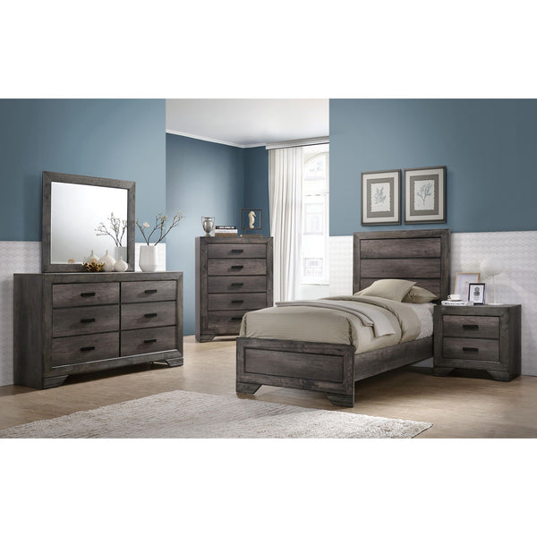 Nathan Youth Twin Panel 5PC Bedroom Set