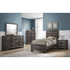 Nathan Youth Twin Panel 4PC Bedroom Set