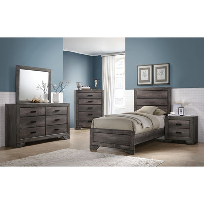 Nathan Youth Twin Panel 6PC Bedroom Set