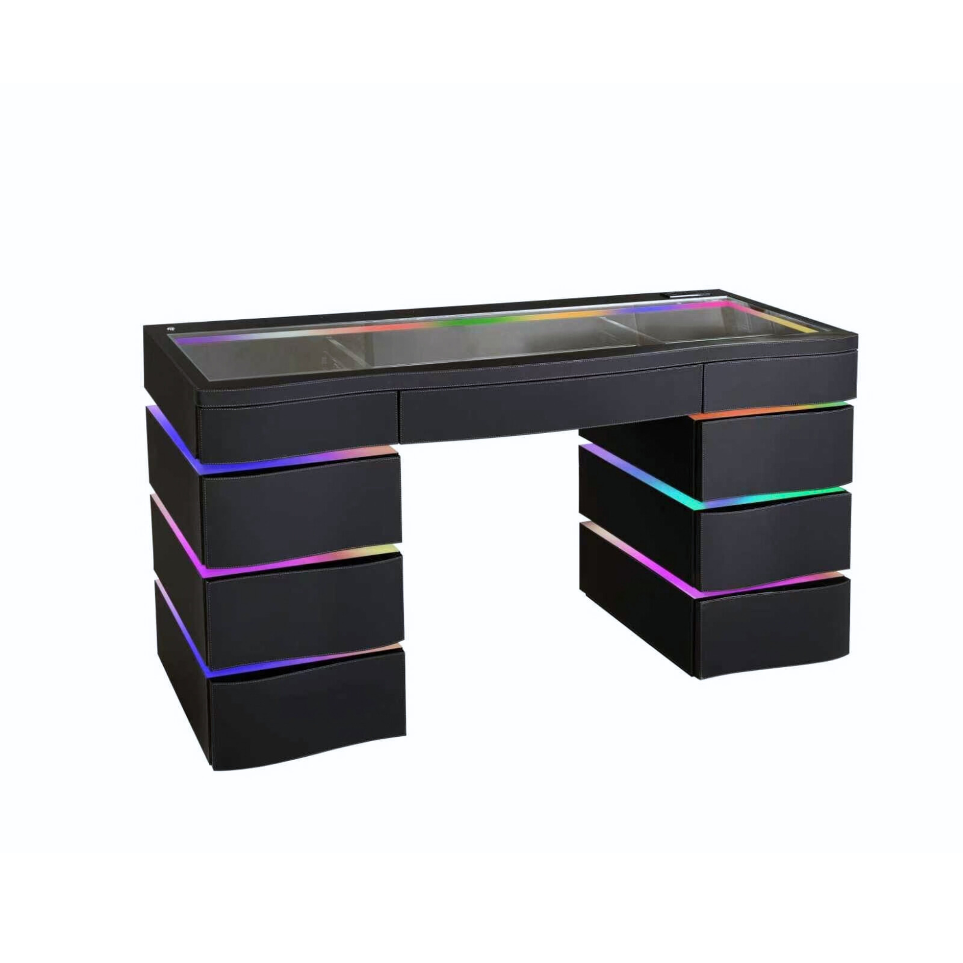 SlayStation® Nebula Vanity Table with RGB Light