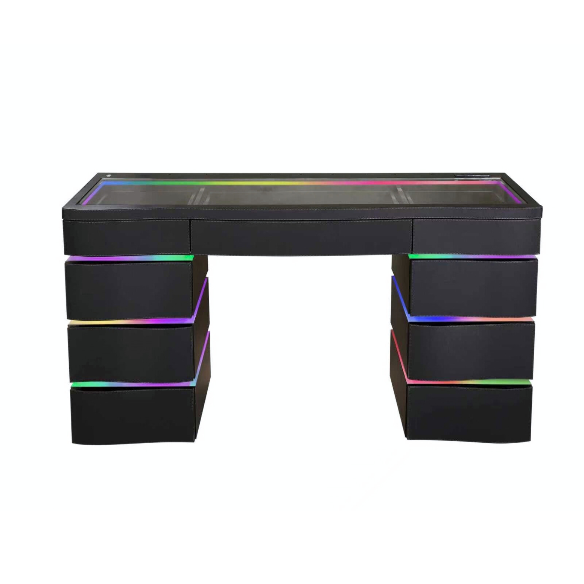 SlayStation® Nebula Vanity Table with RGB Light