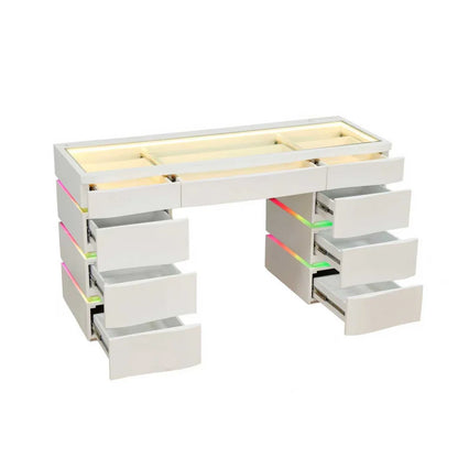 SlayStation® Nebula Vanity Table & RGB Mirror Bundle