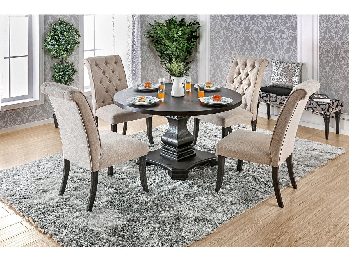 Nerissa 5 Pc Dining Table Set