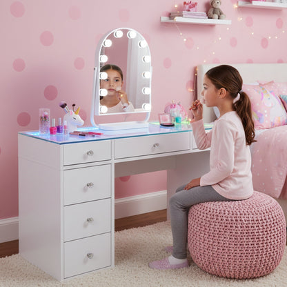 Kids' SlayStation® Charlotte Vanity Table w/ RGB Light